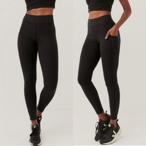 Pact Organic Cotton Go To Pocket High Rise Leggings in Black